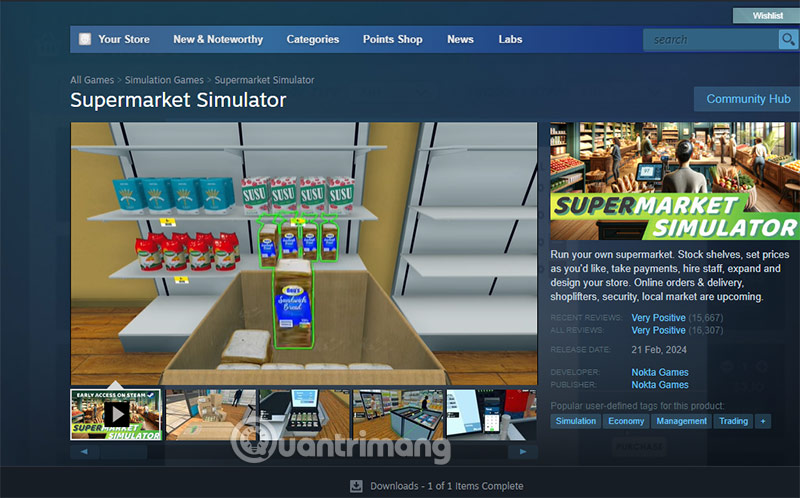 tai game supermarket simulator