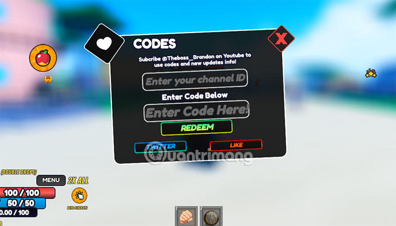 one fruit simulator code