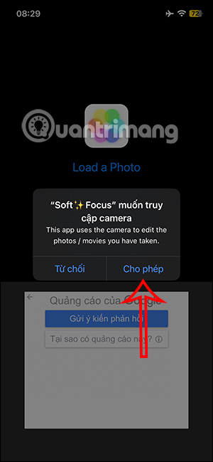 Soft Focus sử dụng máy ảnh