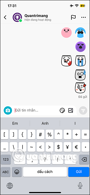 Emoji TikTok bí mật
