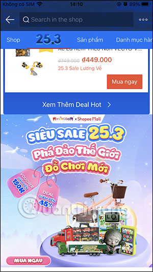 Chương trình giảm giá Mykingdom