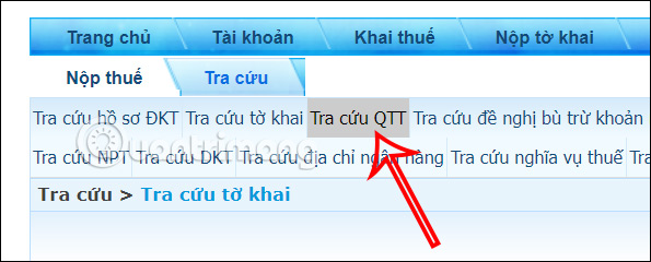 Tra cứu thuế thu nhập cá nhân đã nộp trực tuyến