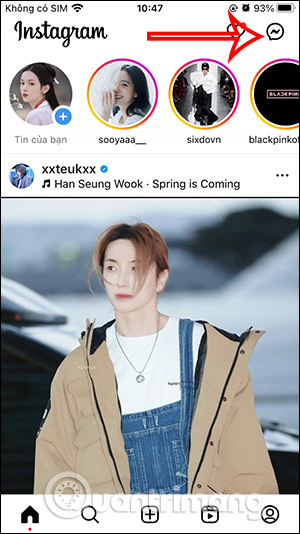 Tin nhắn trên Instagram