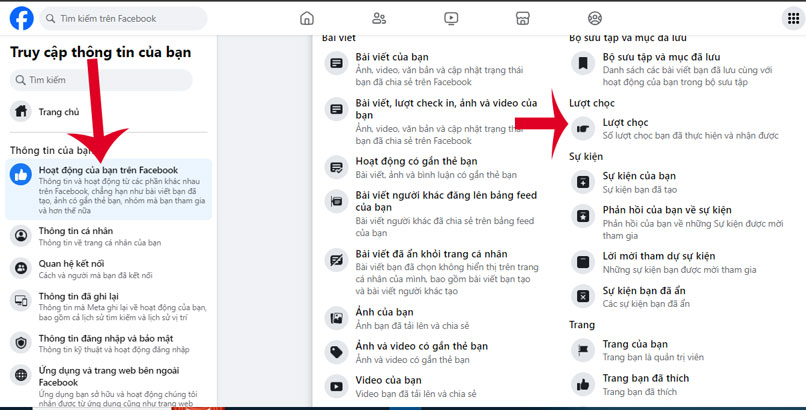 Cách chọn bạn bè trên Facebook