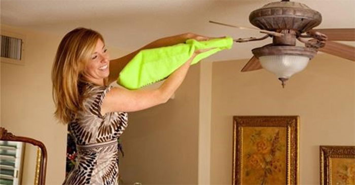 Vệ sinh quạt trần