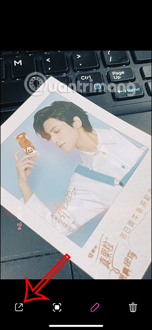 Tùy chọn ảnh trên Dazz Cam