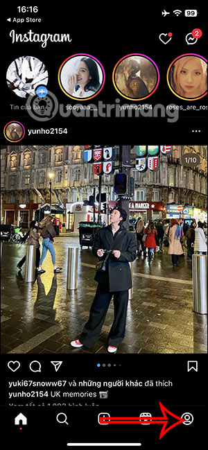 Hồ sơ Instagram