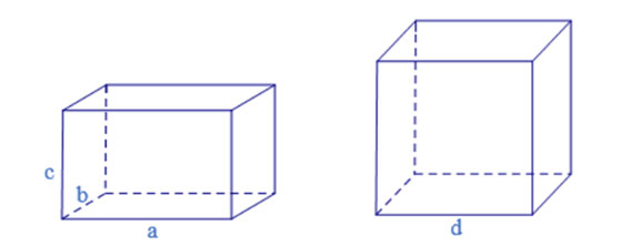 Hình vỏ hộp chữ nhật và hình lập phương cũng chính là lăng trụ đứng tứ giác.