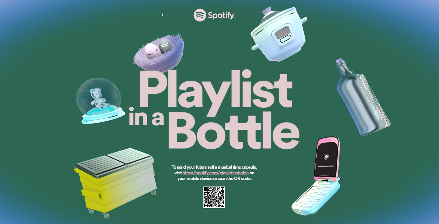Tạo danh sách phát trong chai trên Spotify