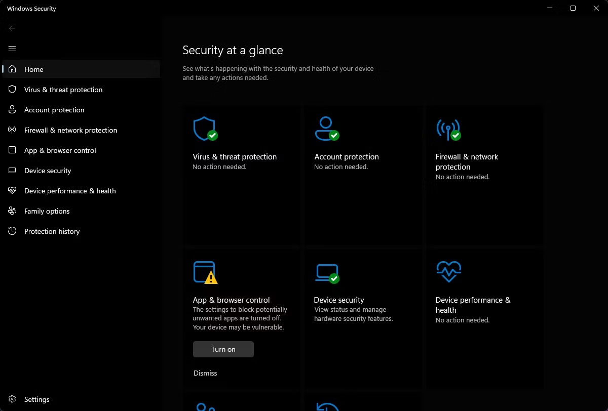 Trang chủ Windows Defender