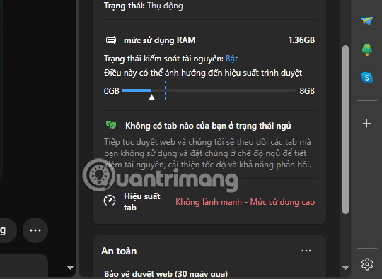 gioi han ram tren microsoft edge