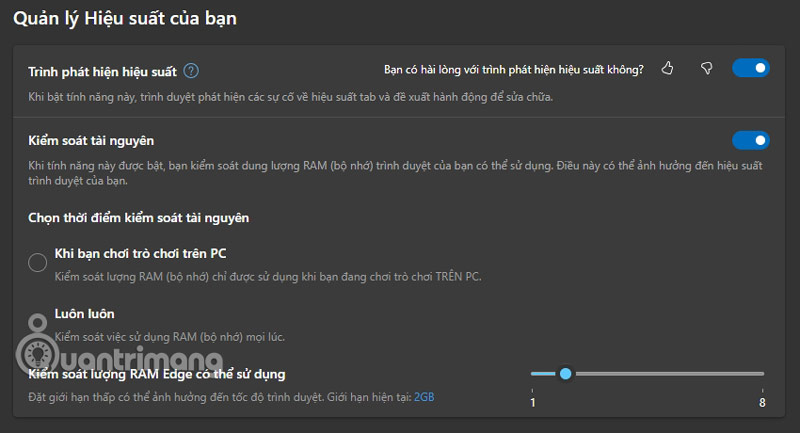 gioi han ram tren edge