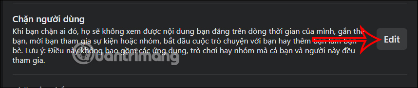 Chặn người dùng trên Facebook 