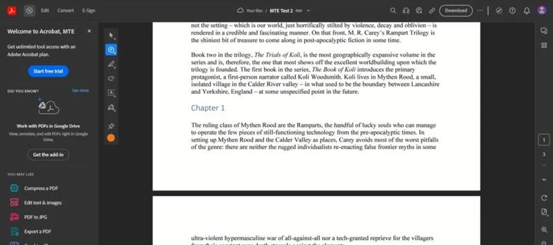 Trang chủ Adobe PDF Converter