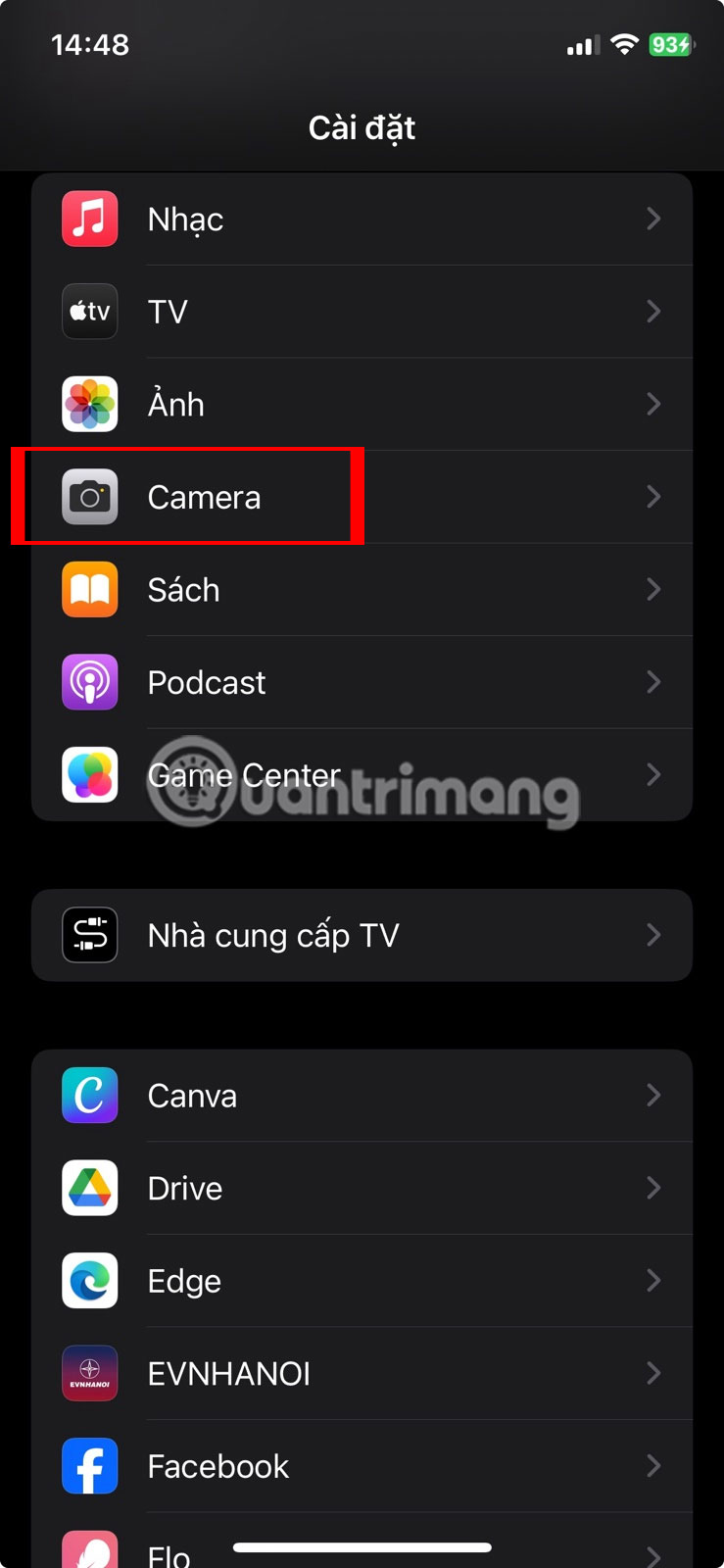 Đi tới Máy ảnh