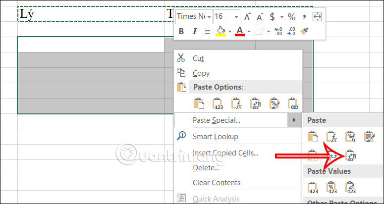 Hướng dẫn chia 1 ô thành nhiều ô trong Excel