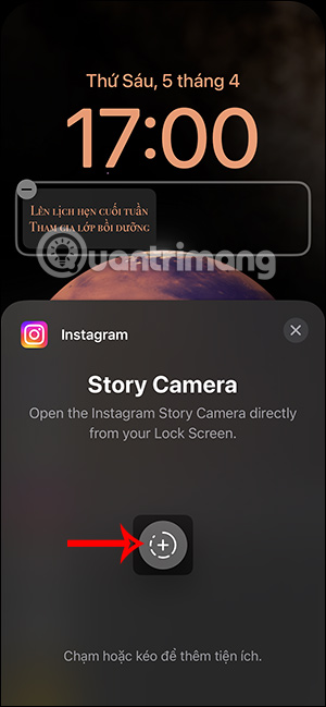 Tiện ích Story Camera Instagram
