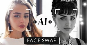 Hoán đổi gương mặt trên Face Swap AI không giới hạn