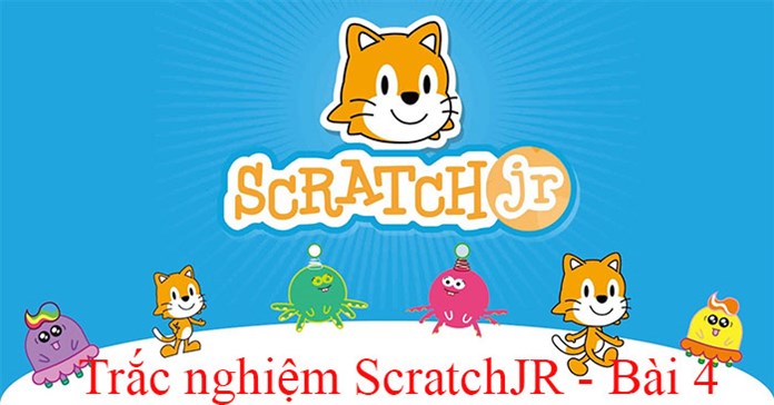Trắc nghiệm ScratchJR - Bài 4: Âm thanh