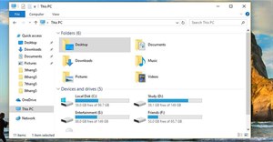 Di chuyển Desktop, Download và Documents sang ổ khác trên Windows 10