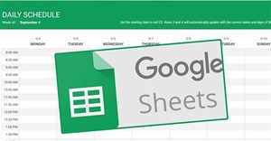 Cách ẩn hàng cột chỉ hiện bảng dữ liệu trong Google Sheets