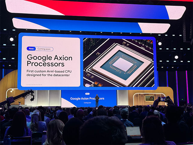 Google tiết lộ dòng CPU Axion mới, được tùy chỉnh riêng cho máy chủ dữ liệu và đám mây
