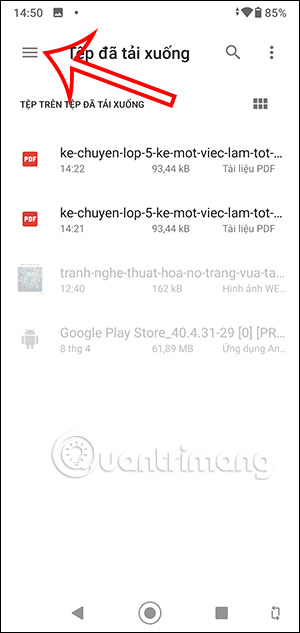 Tùy chỉnh thư mục lưu file