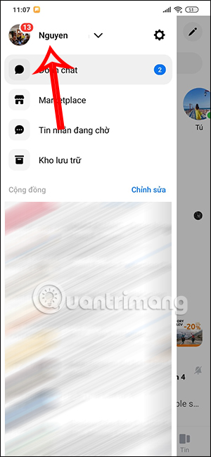 Tài khoản Messenger