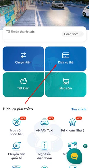 Dịch vụ thẻ ATM SmartBanking