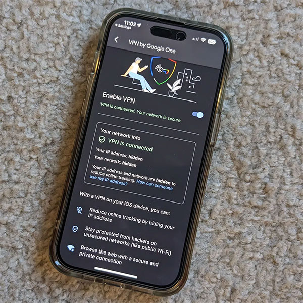 Dịch vụ VPN của Google One