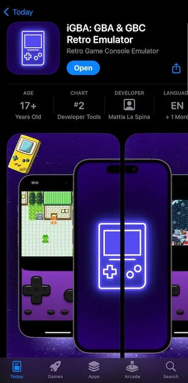 Ứng dụng iGBA iOS