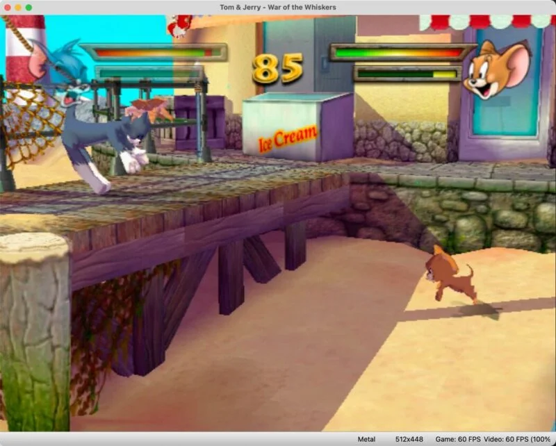 Game Tom and Jerry PCSx2