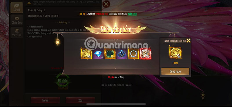 mã thiên thần ánh sáng thánh