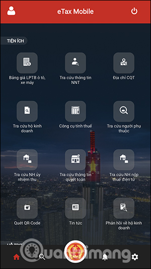 Ứng dụng eTax Mobile