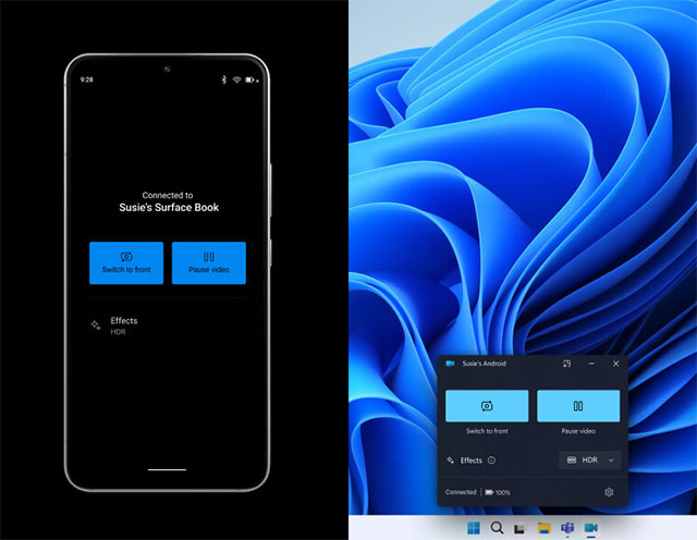 Sử dụng điện thoại làm webcam