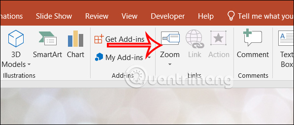 Cách tạo hiệu ứng zoom slide liên kết trong PowerPoint