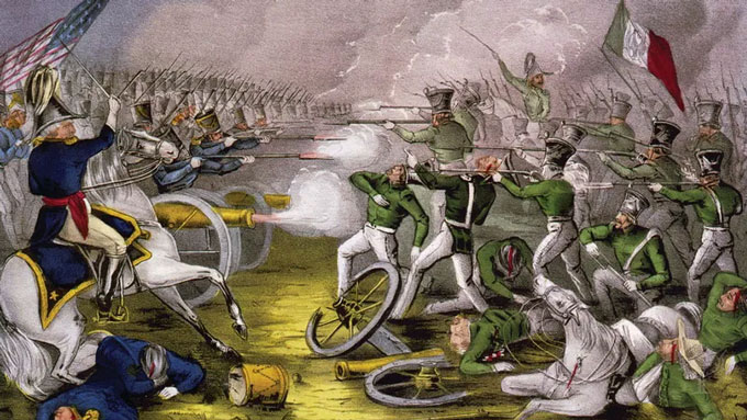 Chiến tranh Mỹ - Mexico (1846-1849) tốn tới 2,37 tỷ USD, đồng thời khiến 40.000 người chết.