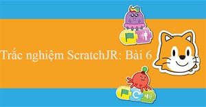 Trắc nghiệm ScratchJR: Bài 6 - Xây dựng hoạt cảnh