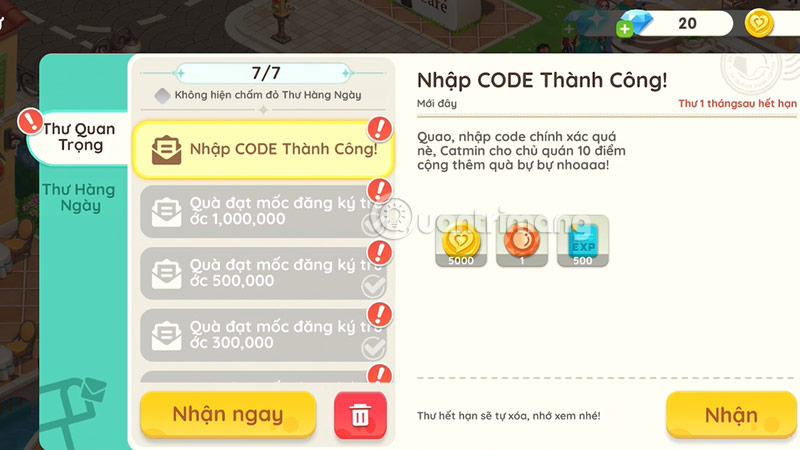 Code Hello Cafe VNG mới nhất và cách nhập code Code-Hello-Cafe-4