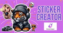 Hướng dẫn tạo sticker trên Microsoft Designer