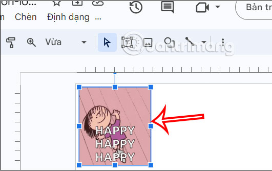 Ảnh gif chèn trong Google Slides 