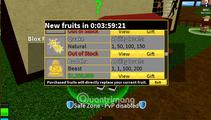 giftcode blox fruit news