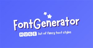 Cách tạo font chữ đẹp, độc lạ trên Font Generator