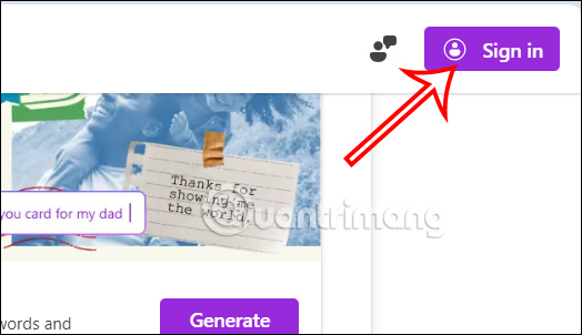 Đăng nhập Microsoft Designer