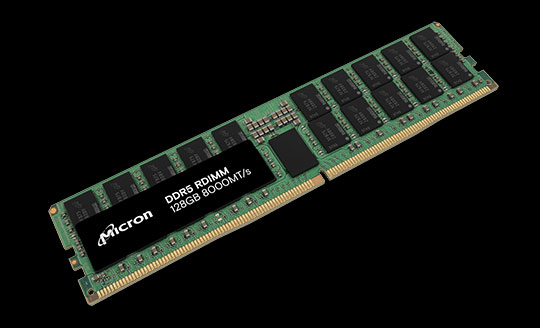 Micron ra mắt RDIMM 128GB DDR5 cho máy chủ đầu tiên trên thế giới, tốc độ lên tới 8000 MT/s