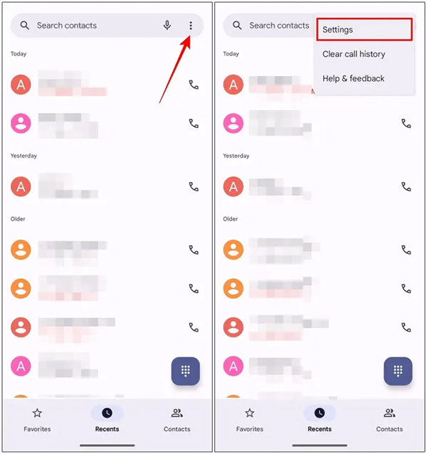 Cài đặt điện thoại Google