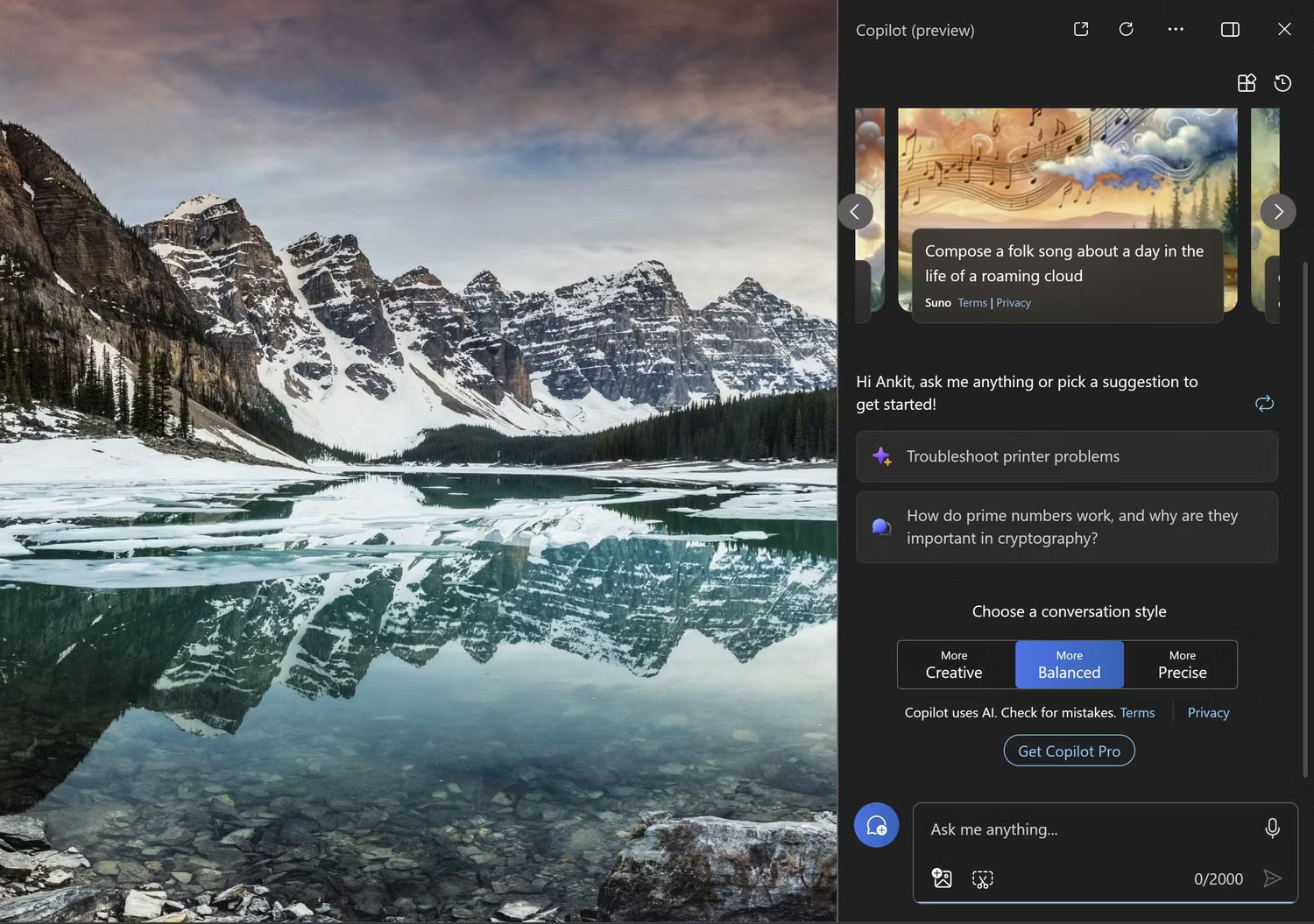 Copilot trên Windows 11