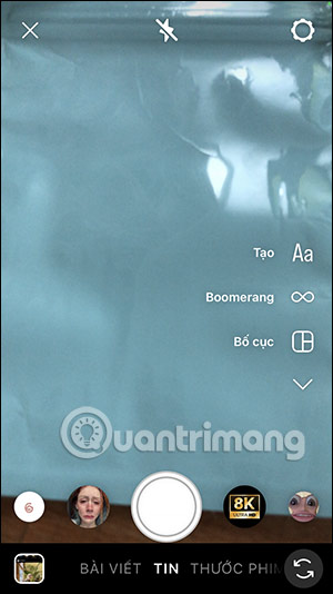 Chụp ảnh đăng Story Instagram