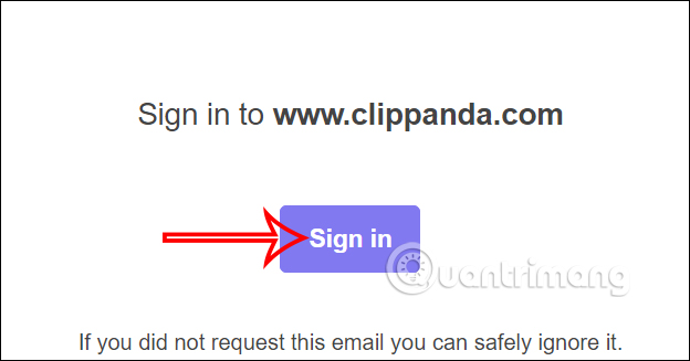 Xác thực tài khoản ClipPanda