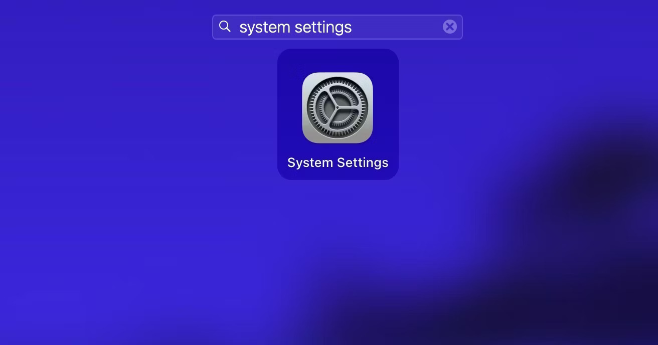 Vào System Settings bằng Launchpad